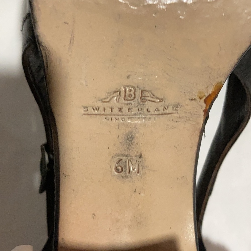 Bally Open Toe Slingback Shoes - image 5